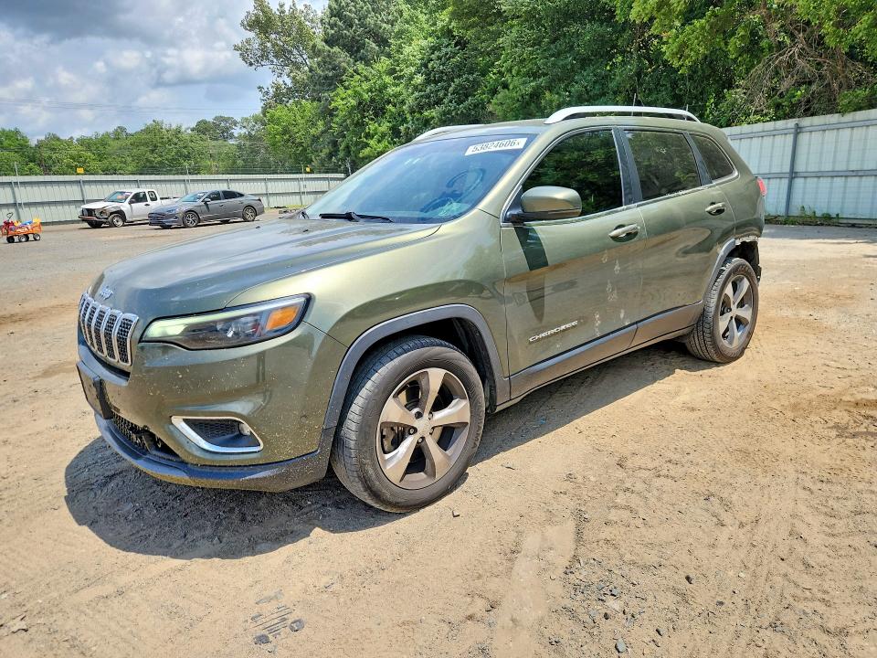 2019 Jeep Cherokee VIN 1C4PJMDN7KD179304 COPART salvage auction — REAR END, La - Cert Of Title-Salvage, sold $4,050 on 2026-07-09 (photo 1)