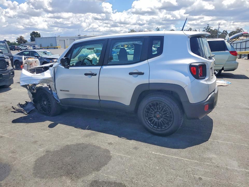2017 Jeep Renegade VIN ZACCJAAB1HPF97553 COPART salvage auction — FRONT END, Ca - Salvage Certificate, sold $550 on 2026-08-03 (photo 2)