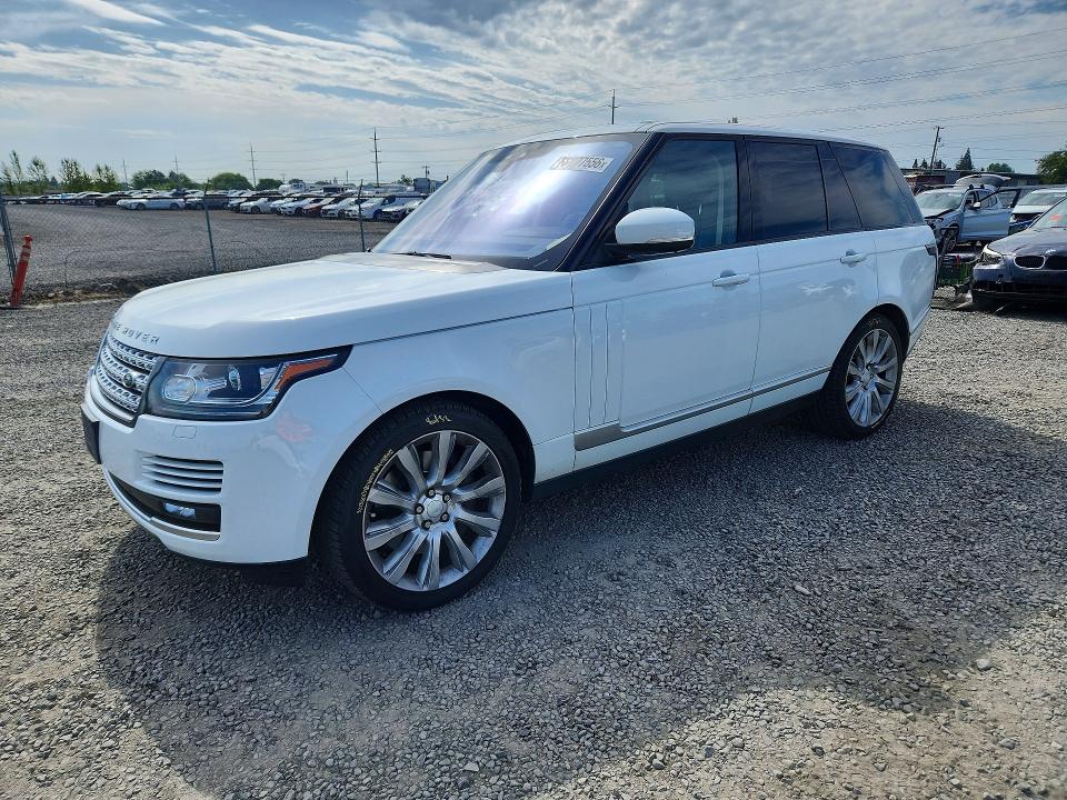 2017 Land rover RANGE ROVER VIN SALGS2FE4HA320542 — COPART salvage auction photo