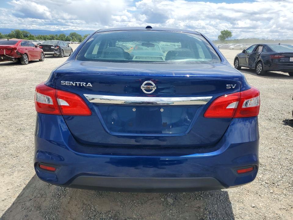 2019 Nissan Sentra VIN 3N1AB7AP6KY426452 COPART salvage auction — FRONT END, Ca - Dis/Dlr/Exp Only Lien Papers, sold $1,350 on 2026-07-31 (photo 6)