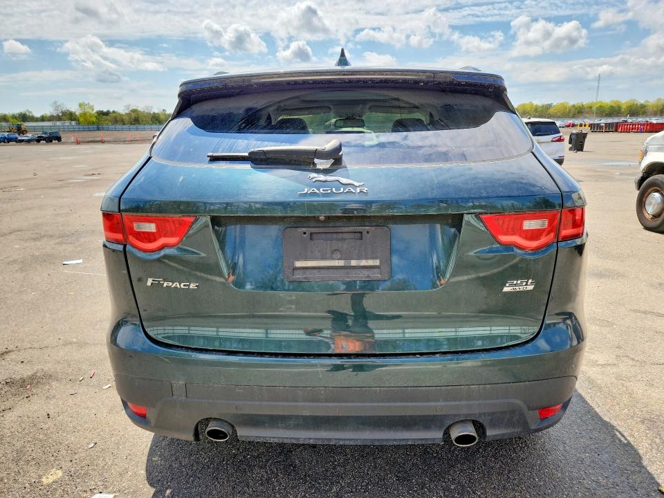 2018 Jaguar F-pace VIN SADCK2FX8JA289264 COPART salvage auction — SIDE, NC - CERTIFICATE OF TITLE, sold $3,550 on 2026-07-13 (photo 6)