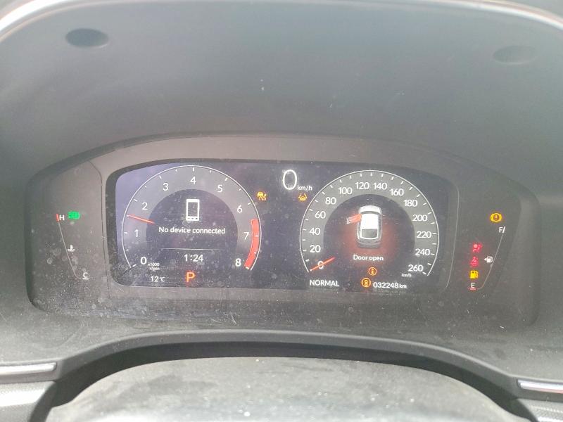 2024 Acura Integra VIN 19UDE4H60RA800678 COPART salvage auction — FRONT END, ON - PERMIT SALVAGE, sold $7,500 on 2026-07-21 (photo 9)