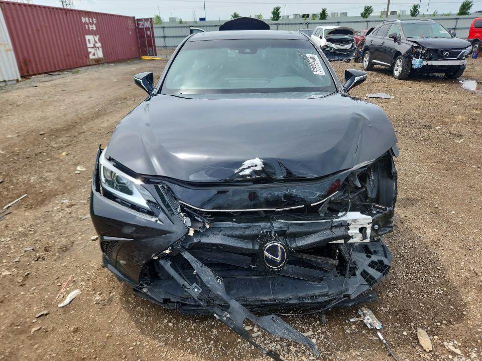 2022 Lexus ES VIN 58AGA1C19NU020094 COPART salvage auction — FRONT END, Il - Salvage Certificate, sold $15,500 on 2026-07-09 (photo 5)