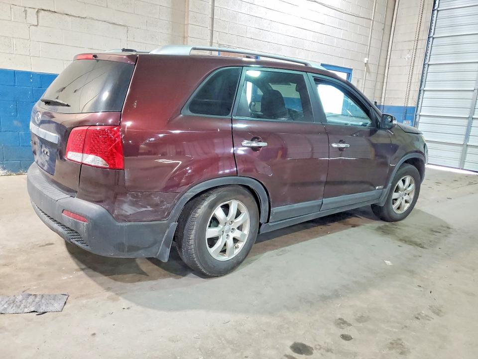 2012 Kia VIN 5XYKTDA29CG283455 COPART salvage auction — REAR END, Mi - Certificate Of Title, sold $925 on 2026-07-10 (photo 3)
