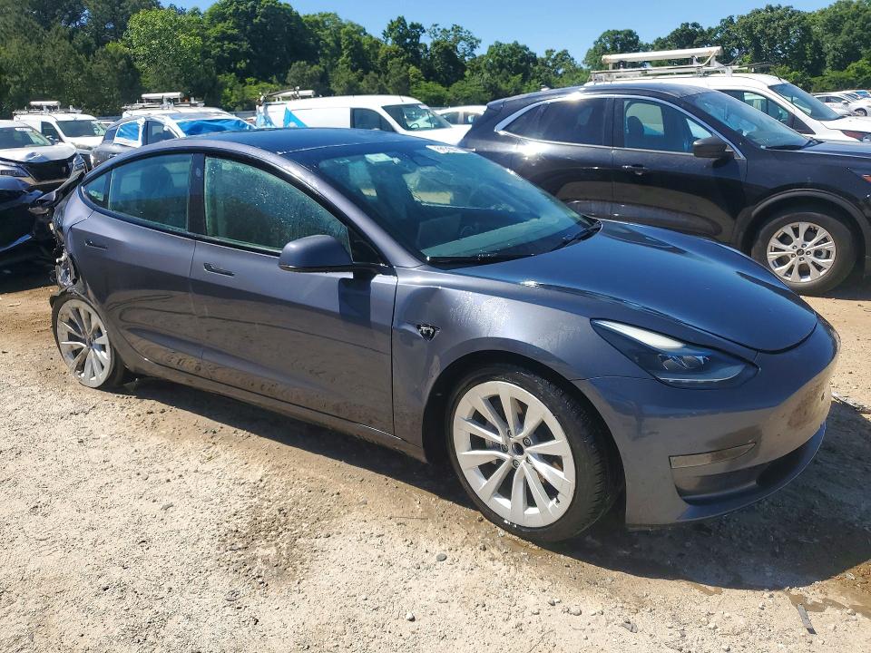 2023 Tesla VIN 5YJ3E1EA1PF438530 COPART salvage auction — REAR END, Fl - Certificate Of Destruction, sold $5,000 on 2026-07-06 (photo 4)