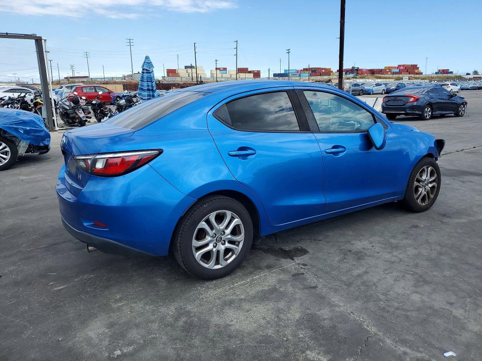 2018 Toyota Yaris VIN 3MYDLBYV8JY318042 COPART salvage auction — FRONT END, Ca - Salvage Certificate, sold $1,650 on 2026-07-22 (photo 3)