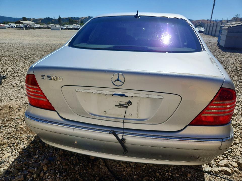 2005 Mercedes-benz S-klasse VIN WDBNG75J85A445520 COPART salvage auction — MINOR DENT/SCRATCHES, Ca - Certificate Of Title, sold $150 on 2026-07-16 (photo 6)