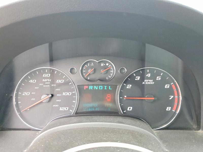 2008 Chevrolet Equinox VIN 2CNDL63F686073139 COPART salvage auction — FRONT END, Il - Salvage Certificate, sold $425 on 2026-07-03 (photo 9)