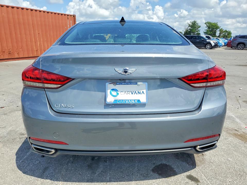 2015 Hyundai Genesis VIN KMHGN4JE4FU028558 COPART salvage auction — FRONT END, Fl - Cert Of Title Slvg Rebuildable, sold $2,200 on 2026-07-28 (photo 6)