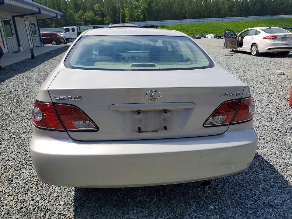 2004 Lexus ES VIN JTHBA30G145047260 COPART salvage auction — FRONT END, Nc - Salvage Certificate Of Title, sold $575 on 2026-07-02 (photo 6)