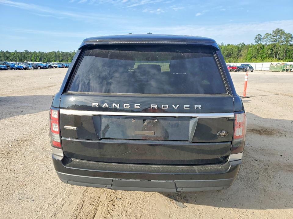 2013 Land rover RANGE ROVER VIN SALGS2EF6DA120332 COPART salvage auction — FRONT END, Sc - Cert Of Title-Salvage, sold $4,700 on 2026-07-22 (photo 6)