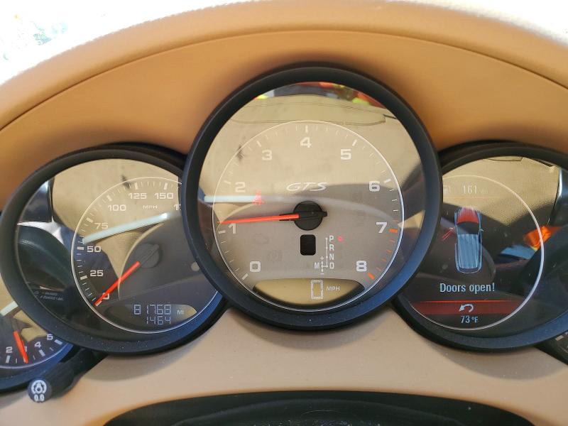 2013 Porsche Cayenne VIN WP1AD2A22DLA78545 COPART salvage auction — FRONT END, Ky - Cert Of Title-Salvage, sold $6,700 on 2026-07-13 (photo 9)