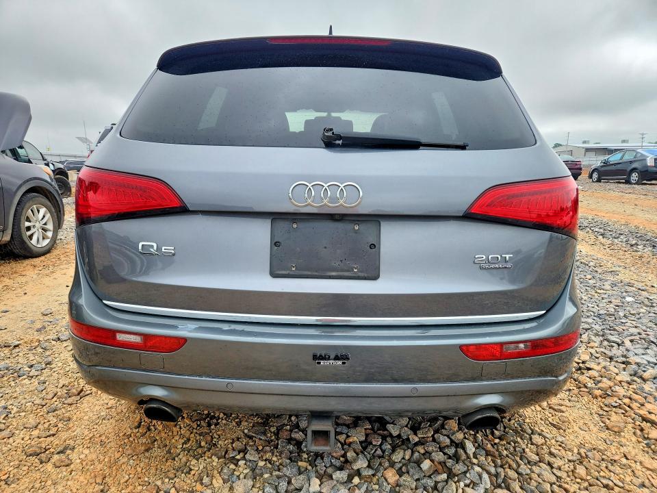 2015 Audi Q5 VIN WA1LFAFPXFA095380 COPART salvage auction — HAIL, Mo - Certificate Of Title, sold $5,700 on 2026-07-08 (photo 6)