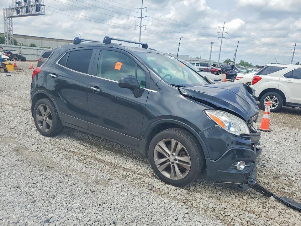 2013 Buick Encore VIN KL4CJHSB1DB204754 COPART salvage auction — FRONT END, Oh - Cert Of Title-Salvage, sold $750 on 2026-07-17 (photo 4)