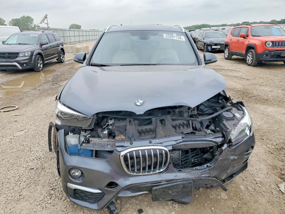 2018 BMW X1 VIN WBXHT3C38J5L28047 COPART salvage auction — FRONT END, Ks - Cert Of Title-Salvage, sold $100 on 2026-07-28 (photo 5)