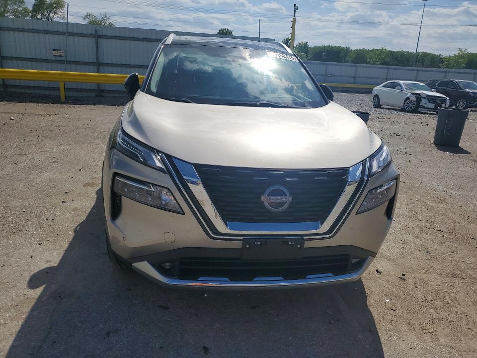 2022 Nissan Rogue VIN JN8BT3DD1NW275044 COPART salvage auction — REAR END, Ia - Cert Of Title-Salvage Title, sold $10,700 on 2026-07-10 (photo 5)