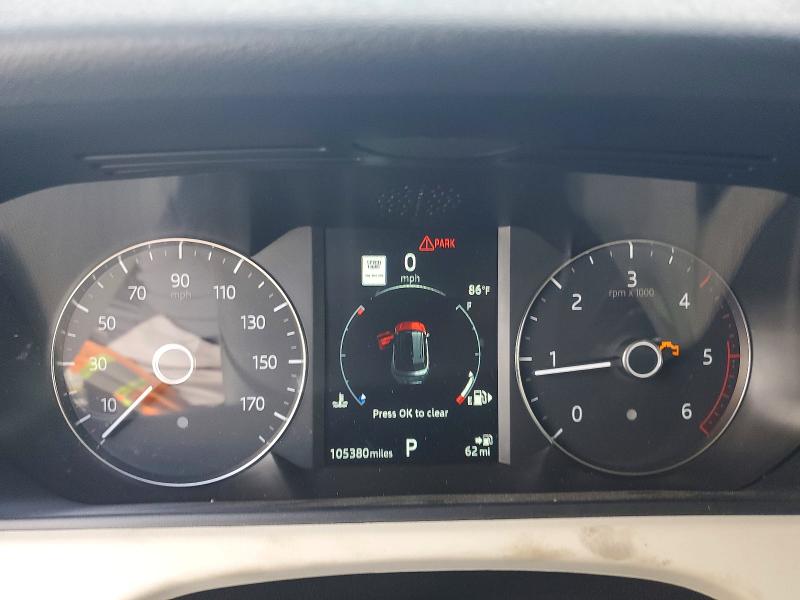 2019 Land rover RANGE ROVER VIN SALYB2EN7KA231643 COPART salvage auction — SIDE, FL - CERT OF TITLE SLVG REBUILDABLE, sold $2,750 on 2026-07-30 (photo 9)