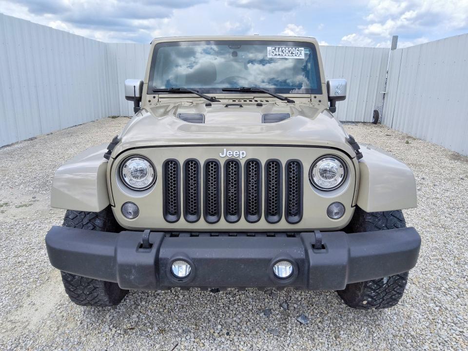 2017 Jeep Wrangler unlimited VIN 1C4BJWEG3HL685846 COPART salvage auction — MINOR DENT/SCRATCHES, La - Certificate Of Title, sold $10,600 on 2026-07-02 (photo 5)