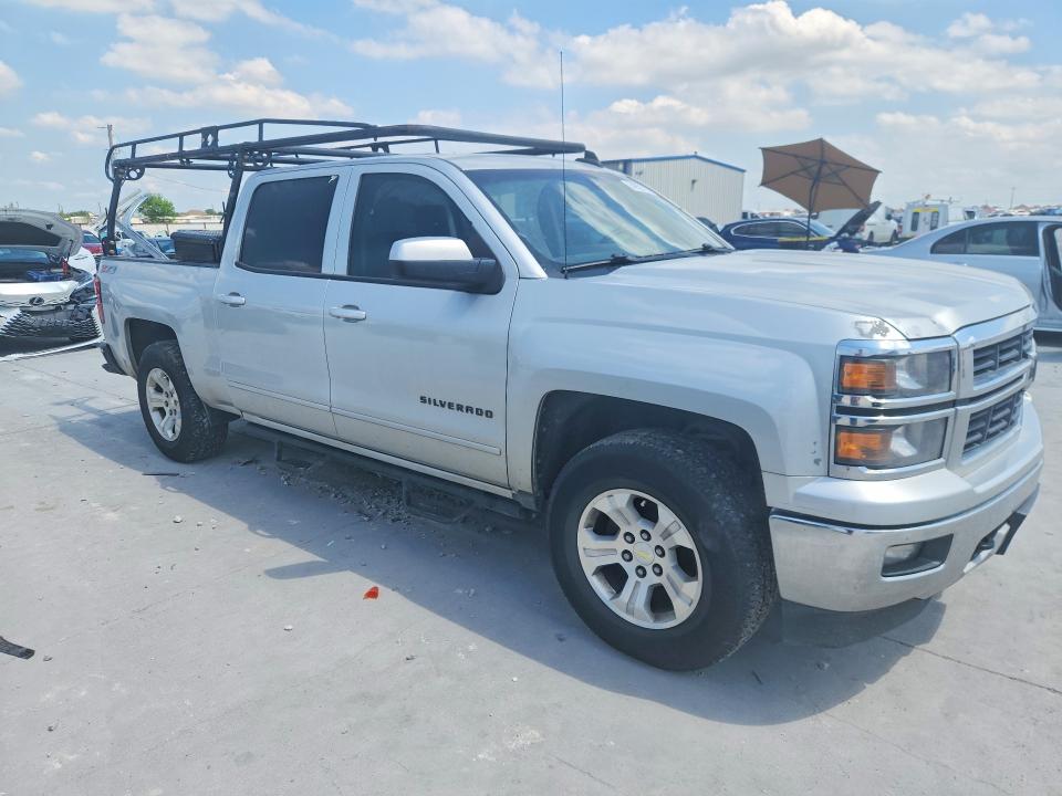 2015 Chevrolet Silverado VIN 3GCUKREC6FG175330 COPART salvage auction — SIDE, Tx - Salvage Vehicle Title, sold $4,200 on 2026-07-24 (photo 4)