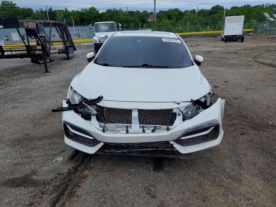 2020 Honda Civic VIN SHHFK7H65LU421819 COPART salvage auction — FRONT END, Md - Cert Of Salvage > 75% Damage, sold $850 on 2026-07-30 (photo 5)