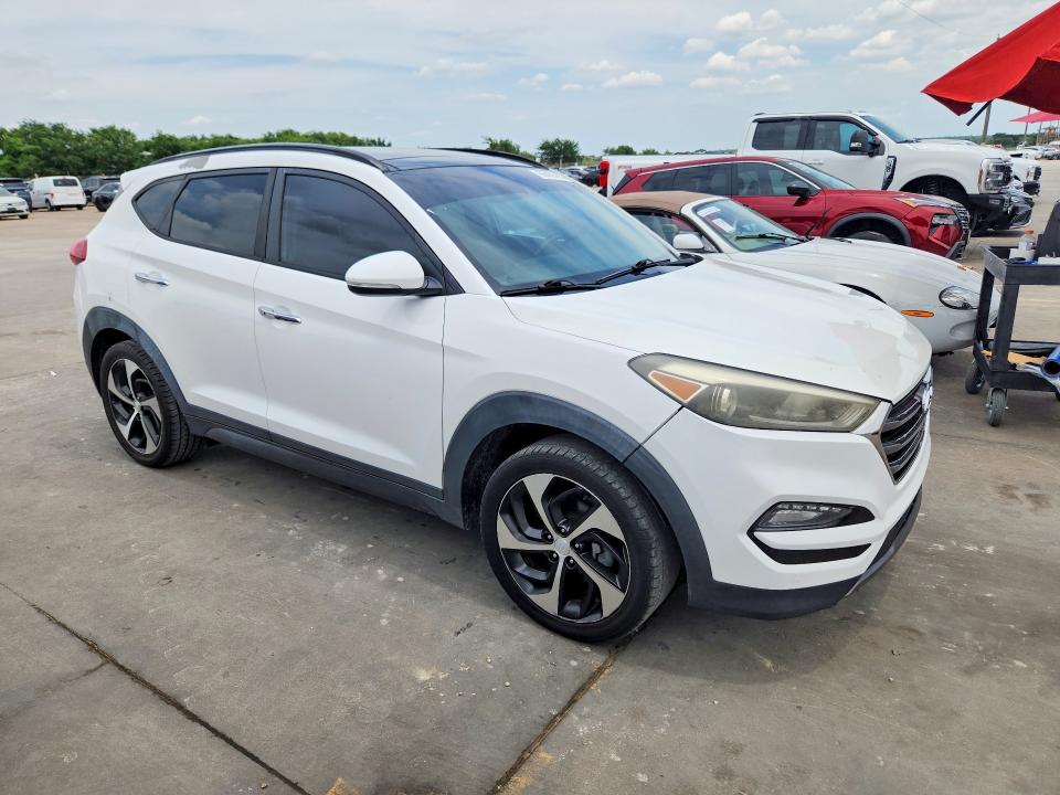 2016 Hyundai Tucson VIN KM8J33A27GU087259 COPART salvage auction — FRONT END, AR - CERTIFICATE OF TITLE, sold $4,200 on 2026-09-08 (photo 4)