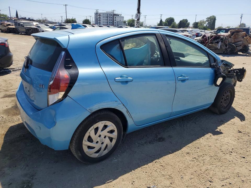 2016 Toyota Prius VIN JTDKDTB3XG1137649 COPART salvage auction — FRONT END, Ca - Salvage Certificate, sold $1,900 on 2026-07-20 (photo 3)