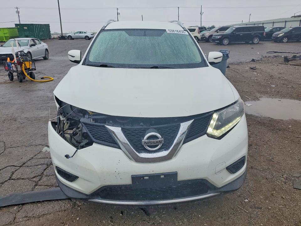 2016 Nissan Rogue VIN KNMAT2MVXGP720792 COPART salvage auction — FRONT END, Ok - Cert Of Title-Salvage, sold $875 on 2026-07-02 (photo 5)
