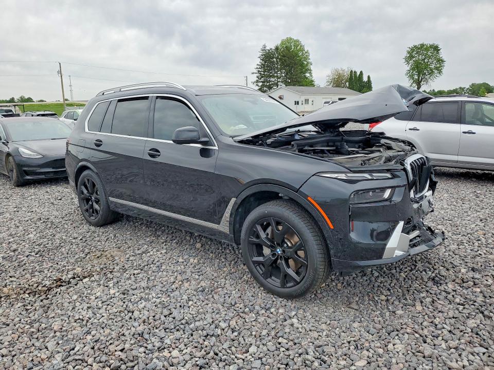 2025 BMW X7 VIN 5UX23EM09S9W78234 COPART salvage auction — FRONT END, In - Cert Of Title-Salvage Title, sold $25,250 on 2026-07-14 (photo 4)