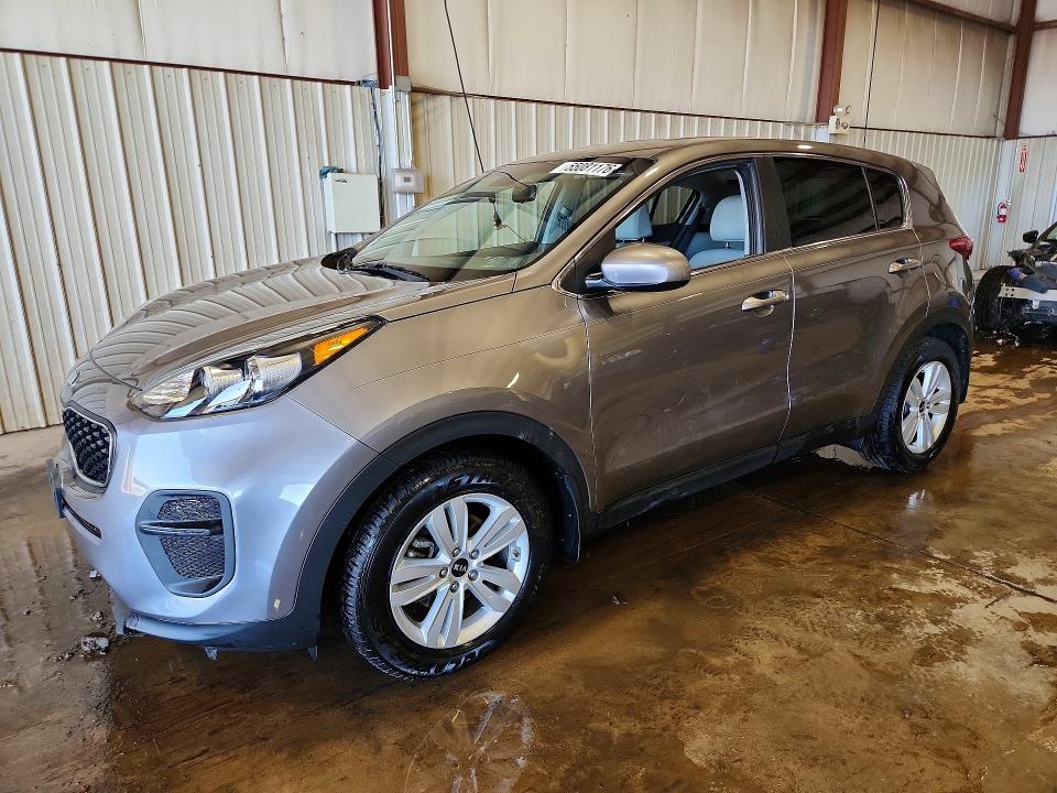 2019 Kia Sportage VIN KNDPM3AC2K7495700 COPART salvage auction — FRONT END, Pa - Certificate Of Salvage, sold $3,550 on 2026-07-31 (photo 1)