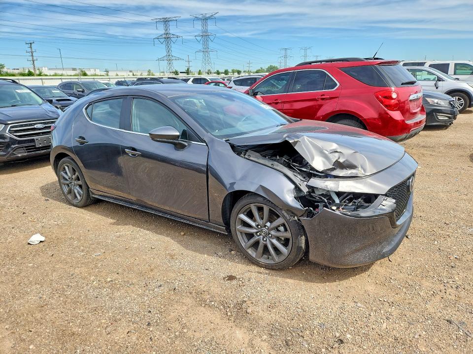 2019 Mazda 3 VIN JM1BPBMM0K1143282 COPART salvage auction — FRONT END, Il - Salvage Certificate, sold $4,800 on 2026-07-28 (photo 4)