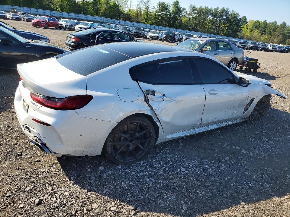 2020 BMW 8er VIN WBAGV2C08LBP44572 COPART salvage auction — SIDE, Md - Cert Of Salvage > 75% Damage, sold $5,700 on 2026-07-27 (photo 3)