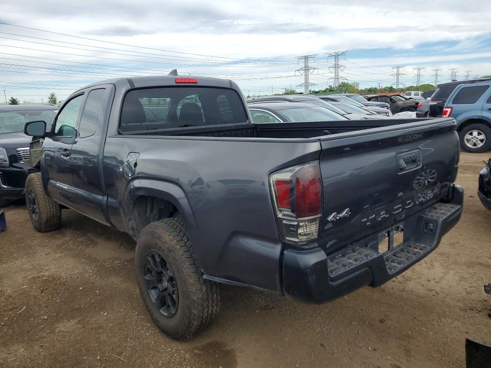 2019 Toyota Tacoma VIN 5TFSX5EN4KX066325 COPART salvage auction — FRONT END, Il - Salvage Certificate, sold $10,300 on 2026-07-16 (photo 2)