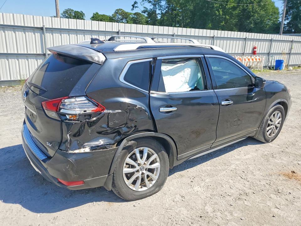 2017 Nissan Rogue VIN KNMAT2MT2HP501101 COPART salvage auction — REAR END, Nc - Salvage Certificate Of Title, sold $1,800 on 2026-07-15 (photo 3)