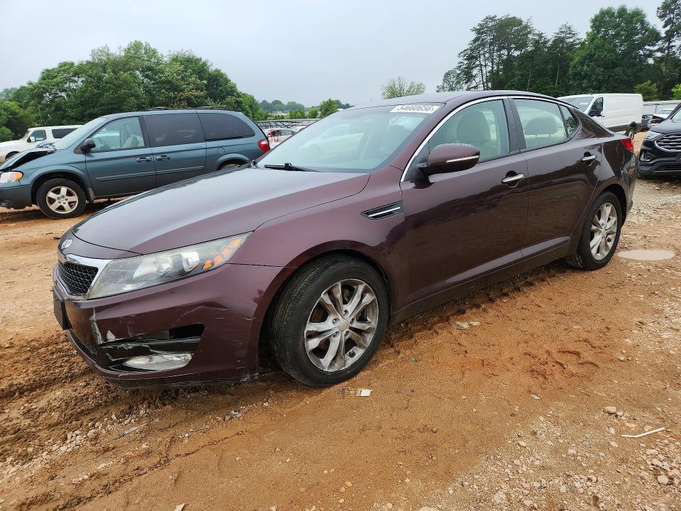 2012 Kia VIN 5XXGM4A75CG047226 COPART salvage auction — VANDALISM, Nc - Salvage Certificate Of Title, sold $825 on 2026-07-20 (photo 1)