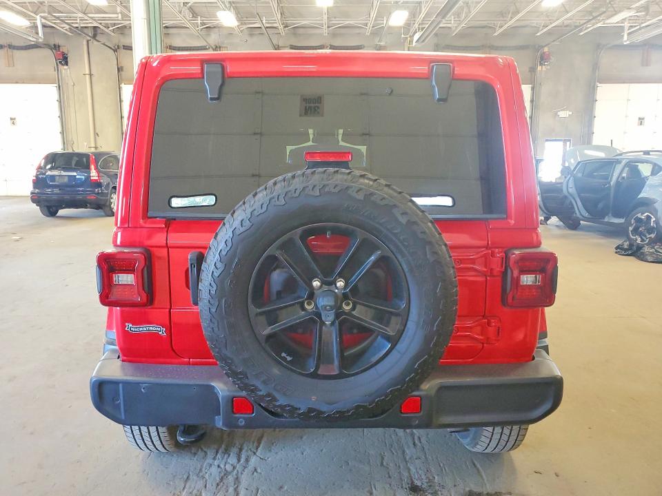 2021 Jeep Wrangler / VIN 1C4HJXEN6MW736540 COPART salvage auction — MINOR DENT/SCRATCHES, Mn - Cert Of Title-Salvage (P), sold $23,800 on 2026-07-28 (photo 6)