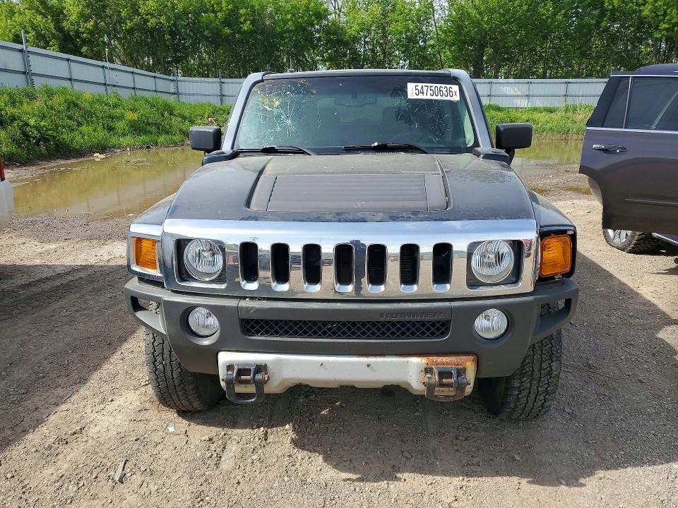 2008 Hummer H3 VIN 5GTEN13E388168418 COPART salvage auction — FRONT END, Mi - Dealer Only Clean Title, sold $750 on 2026-07-22 (photo 5)