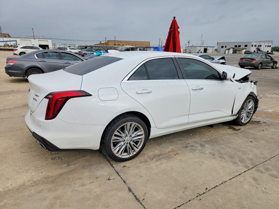 2023 Cadillac Ct4 VIN 1G6DF5RK7P0121980 COPART salvage auction — FRONT END, Tx - Salvage Vehicle Title, sold $2,600 on 2026-07-09 (photo 3)