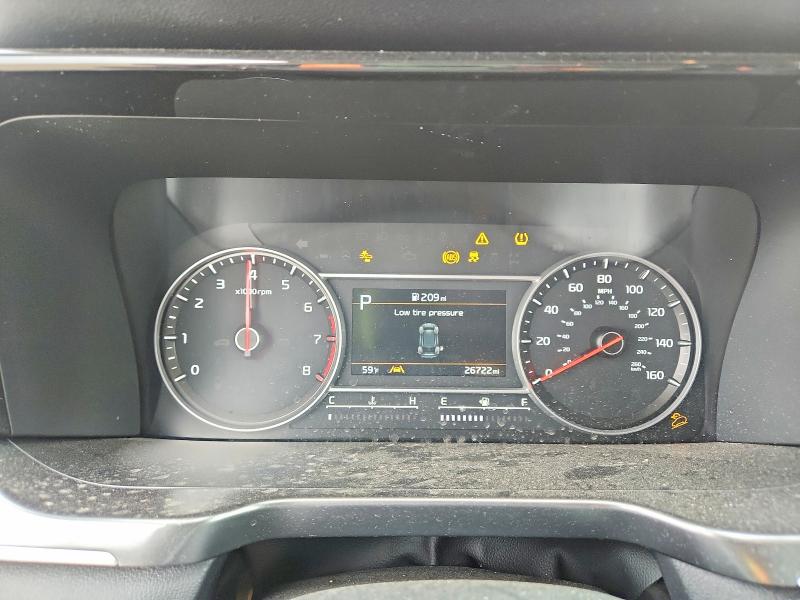 2023 Kia Sorento VIN 5XYRL4LC7PG244051 COPART salvage auction — REAR END, Mi - Certificate Of Title, sold $5,500 on 2026-07-24 (photo 9)
