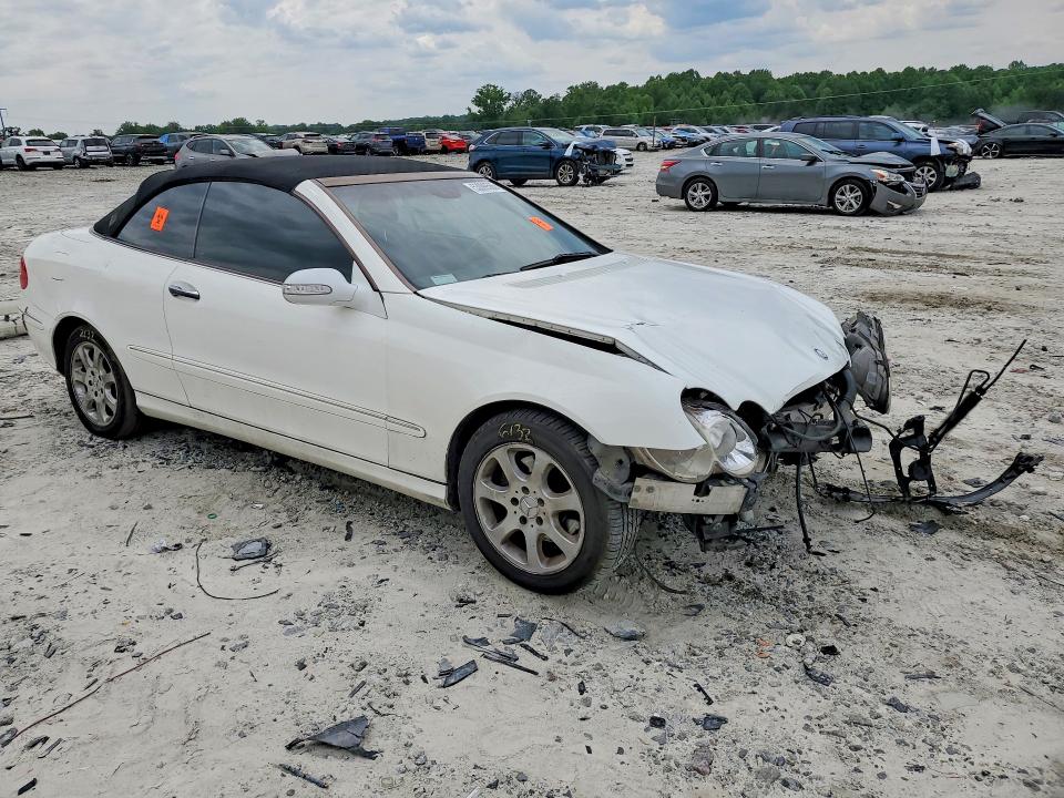 2004 Mercedes-benz Clk-klasse VIN WDBTK65G04T013964 COPART salvage auction — FRONT END, Ga - Cert Of Title-Rebuilt Salvage, sold $350 on 2026-07-20 (photo 4)