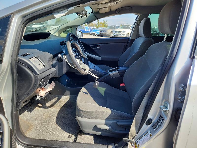 2013 Toyota Prius VIN JTDKN3DU4D5701819 COPART salvage auction — FRONT END, Ca - Salvage Certificate, sold $625 on 2026-07-16 (photo 7)