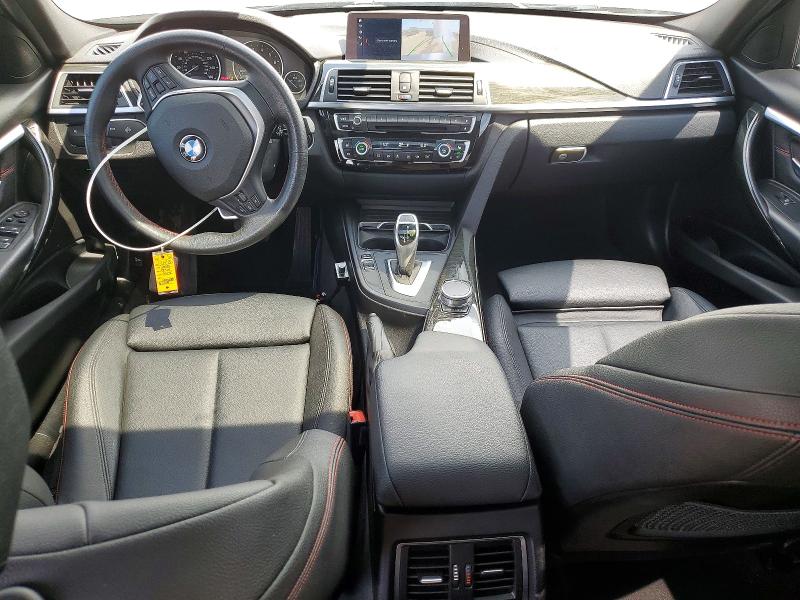 2018 BMW 3er VIN WBA8D9C57JA615611 COPART salvage auction — REAR END, IL - SALVAGE CERTIFICATE, sold $8,400 on 2026-07-29 (photo 8)