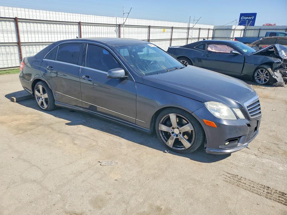 2011 Mercedes-benz E-class VIN WDDHF5GB3BA287343 COPART salvage auction — SIDE, Ca - Salvage Certificate, sold $725 on 2026-08-07 (photo 4)