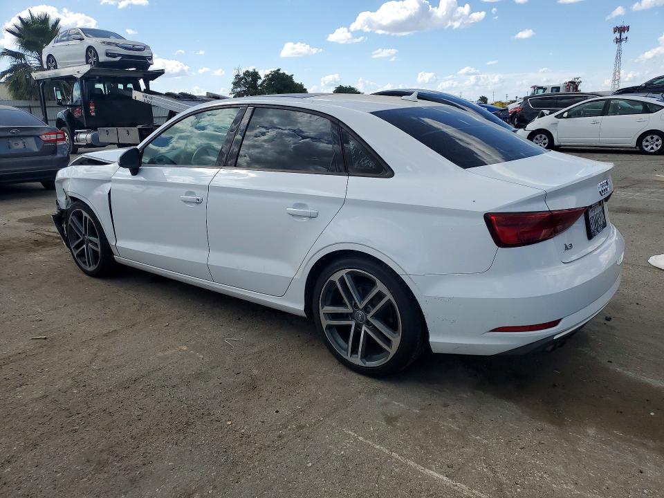 2018 Audi A3 VIN WAUAUGFF8J1038789 COPART salvage auction — FRONT END, Ca - Salvage Certificate, sold $2,350 on 2026-07-06 (photo 2)