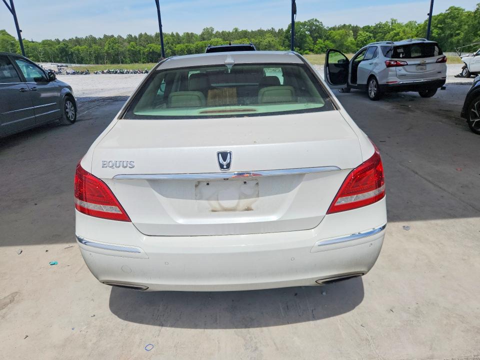 2013 Hyundai VIN KMHGH4JH3DU072498 COPART salvage auction — FRONT END, Ga - Cert Of Title-Salvage, sold $2,100 on 2026-07-30 (photo 6)