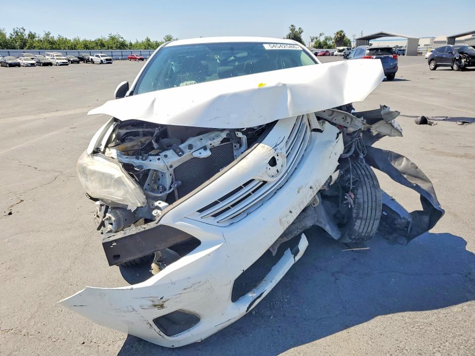 2013 Toyota Corolla VIN 5YFBU4EE4DP202201 COPART salvage auction — FRONT END, Ca - Salvage Certificate, sold $250 on 2026-07-13 (photo 5)