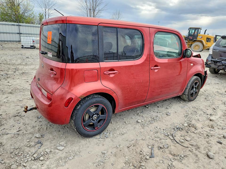 2011 Nissan Cube VIN JN8AZ2KR1BT207679 COPART salvage auction — FRONT END, WI - JUNKED VEHICLE BILL OF SALE, sold $175 on 2026-07-13 (photo 3)