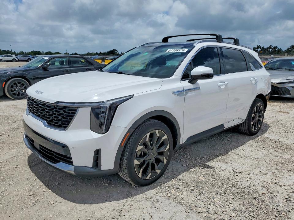 2024 Kia Sorento VIN 5XYRH4JF7RG286043 COPART salvage auction — REAR END, FL - CERT OF TITLE SLVG REBUILDABLE, sold $1,050 on 2026-07-29 (photo 1)