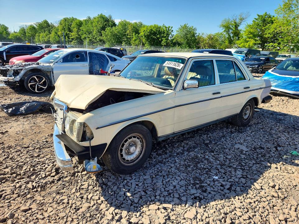 1983 Mercedes-benz VIN WDBAB33A1DB019167 COPART salvage auction — FRONT END, Pa - Cert Of Salv-R=Reconstructed, sold $15 on 2026-07-13 (photo 1)