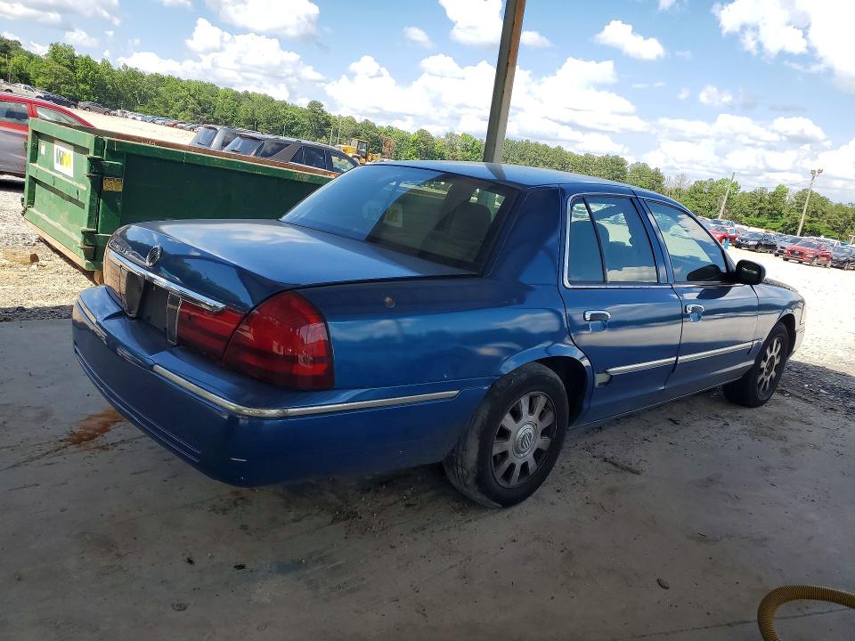 2005 Mercury Grand marquis VIN 2MEFM74W65X608277 COPART salvage auction — FRONT END, Al - Cert Of Title-Salvage Title, sold $250 on 2026-07-28 (photo 3)