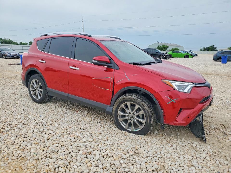 2016 Toyota VIN JTMYFREV8GJ085300 COPART salvage auction — FRONT END, Tx - Salvage Vehicle Title, sold $8,900 on 2026-07-09 (photo 4)